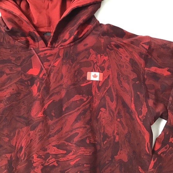 LuLuLemon sz 10 Team Canada All Yours Cropped Hoodie - Picture 3 of 8